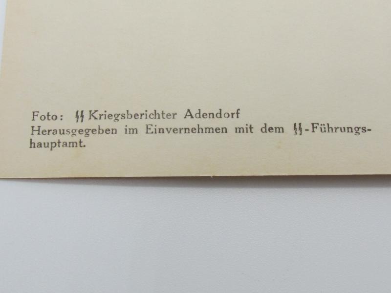 Postcard : Unsere Waffen-SS