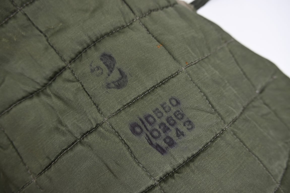German WH Quilted Rayon Parka Liner