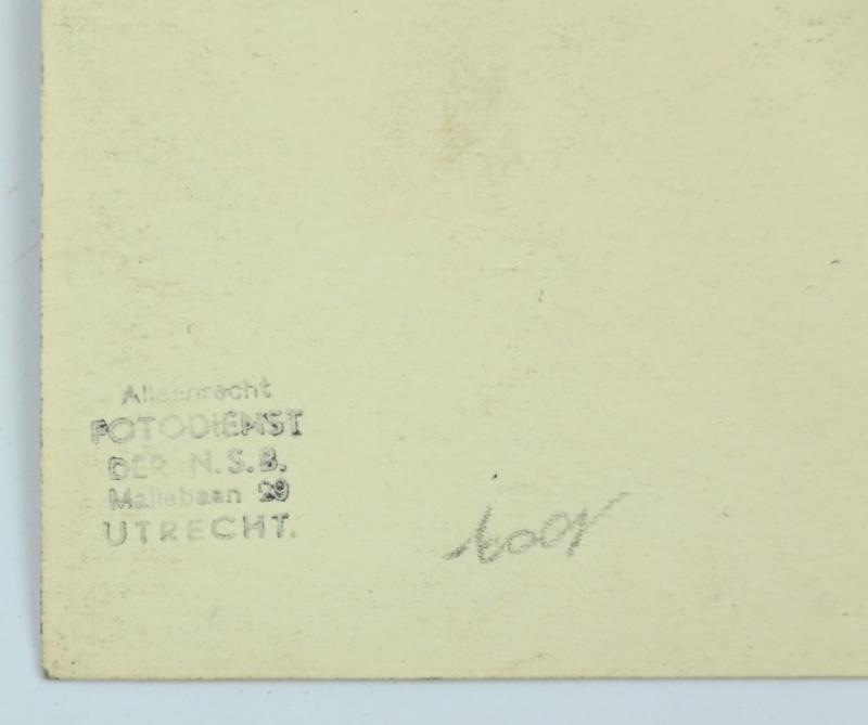 Dutch NSB Portrait Picture M.V.E.H.J.M. graaf de Marchant et d'Ansembourg
