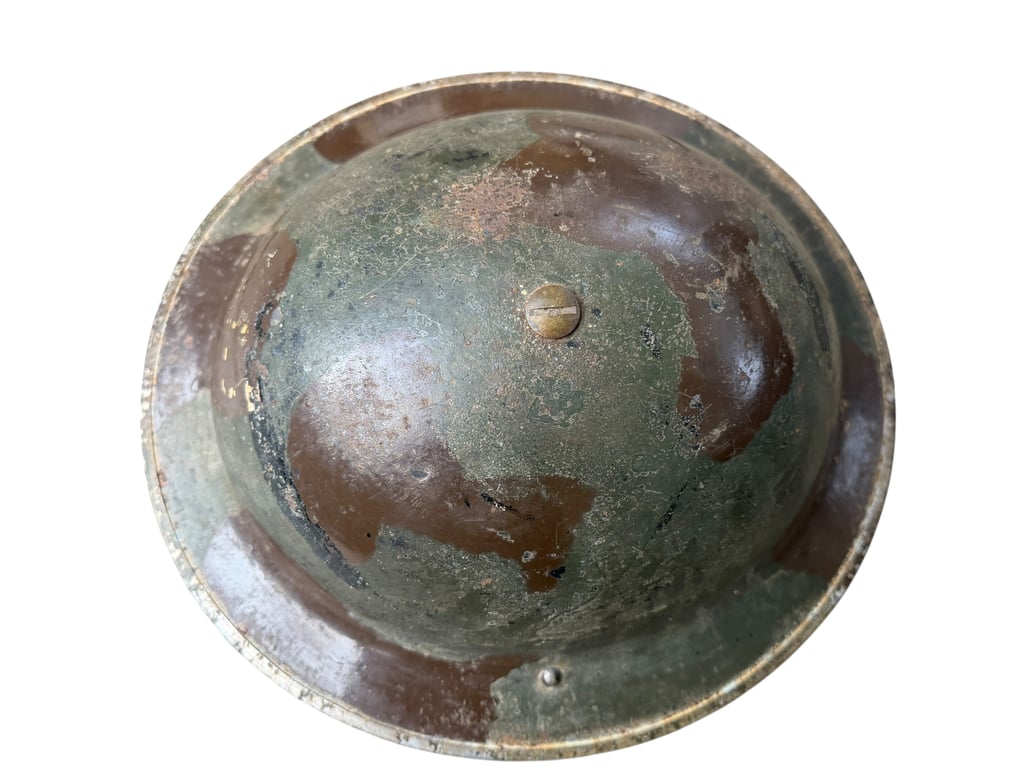 British Camouflaged Helmet