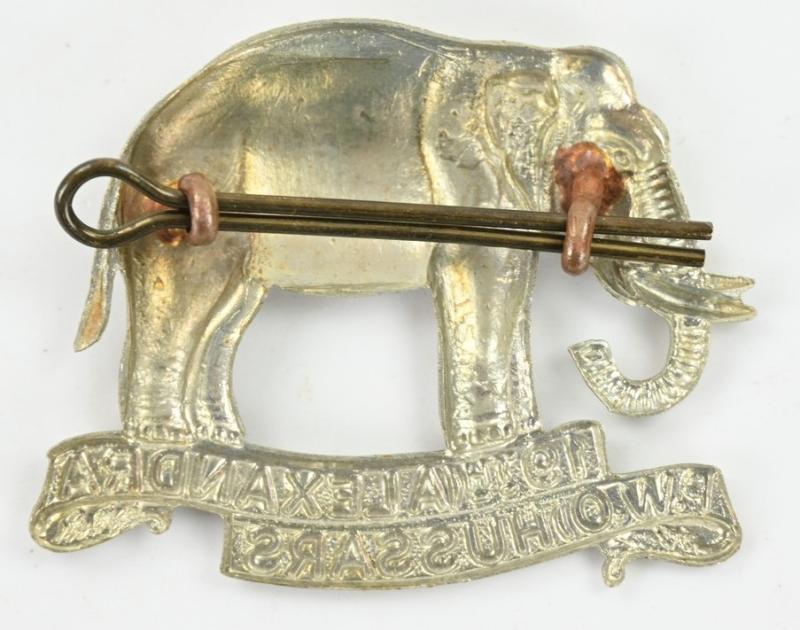 British Army pre-WW1 19th Royal Hussars (Queen Alexandra's Own) Cap Badge