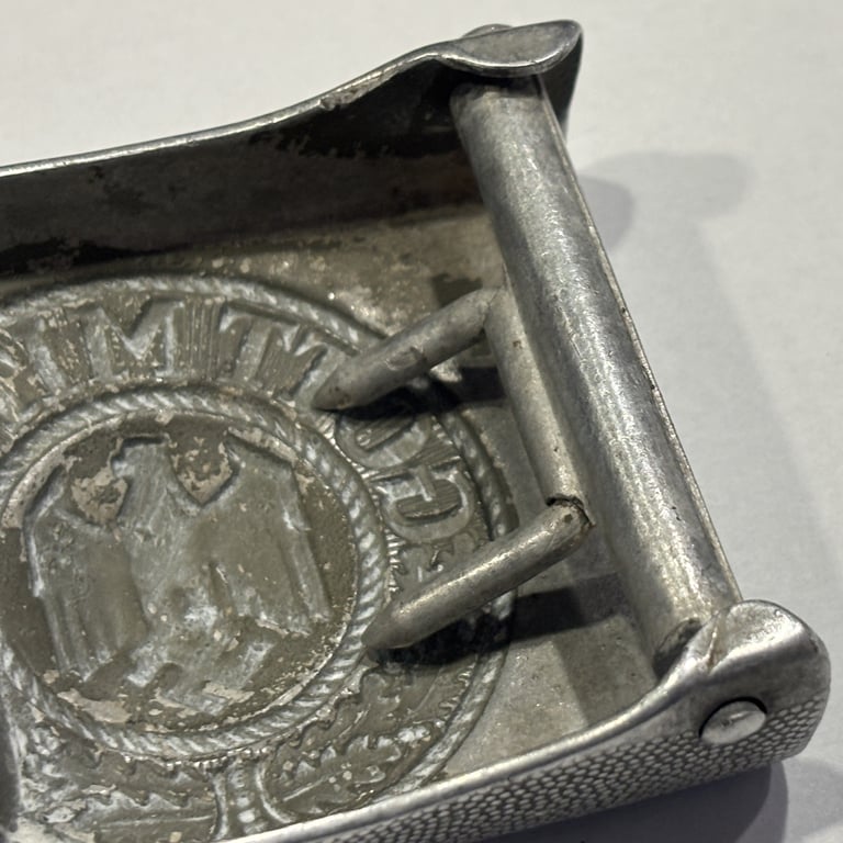 Heeres Aluminum Belt Buckle Dr. Franke & Co.