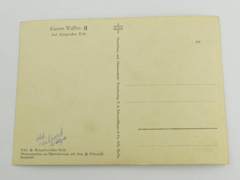 Postcard : Unsere Waffen-SS