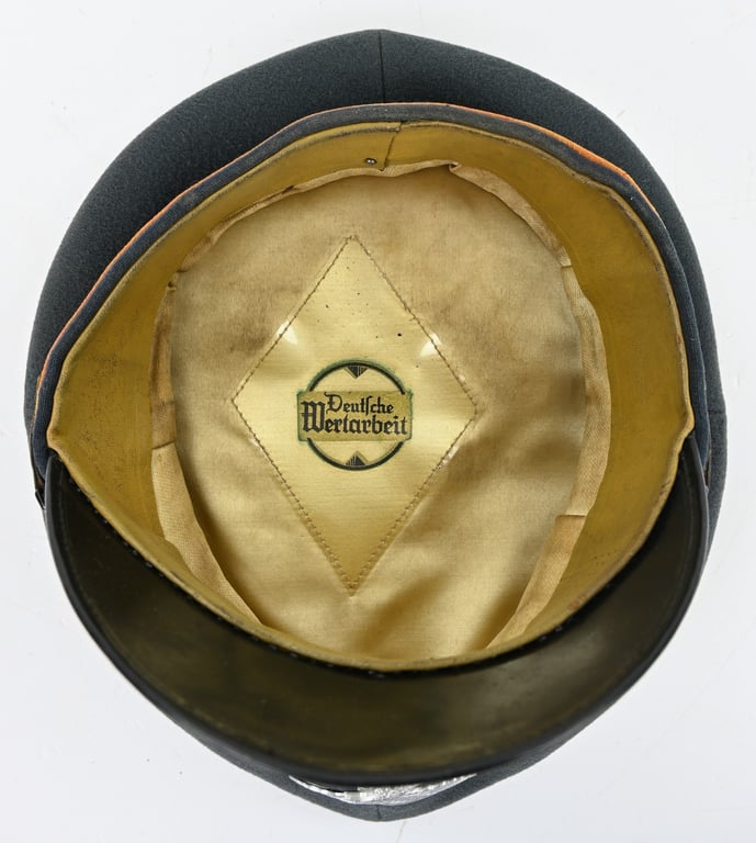 German LW FSJ/ FLight Personal EM/NCO Visor Cap