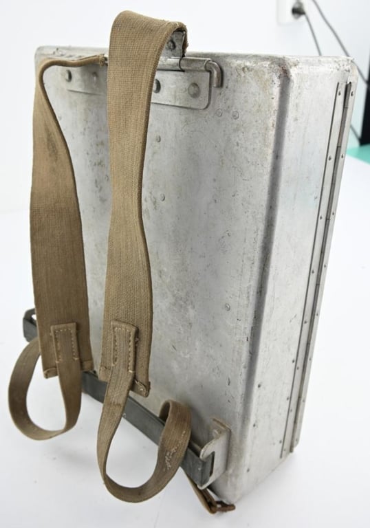 German Luftschutz Chemical Gas Test Tornister