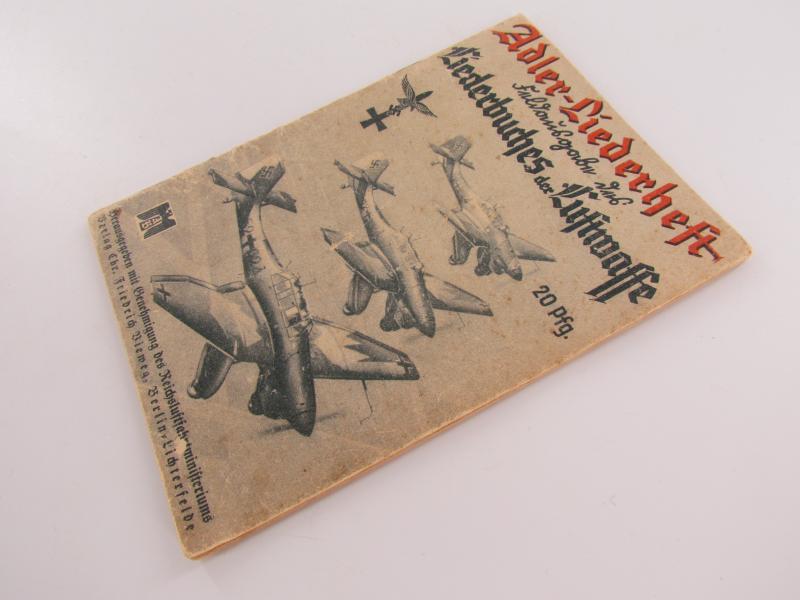 Adler-Liederheft Liederbuches der Luftwaffe