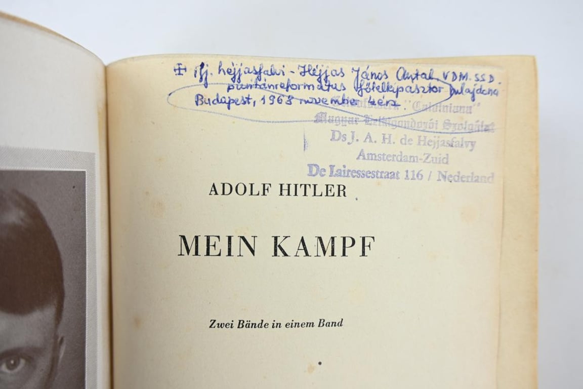 German Adolf Hitler Mein Kampf Book 1943