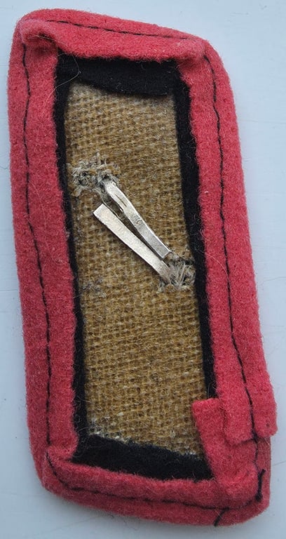 WW2 German Panzer wrap collar tabs
