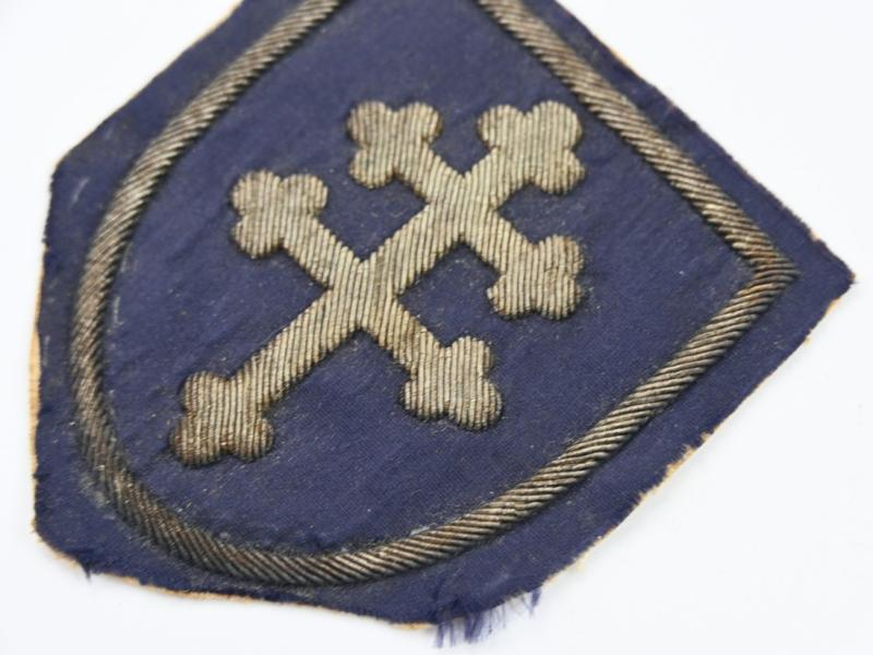 US WW1 79th Infantry Division 'Cross of Lorraine' Bouillon SSI