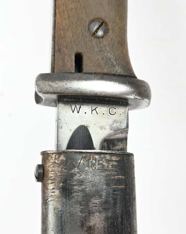German K98 Bayonet with Frog and Matching Numbers 'WKC'