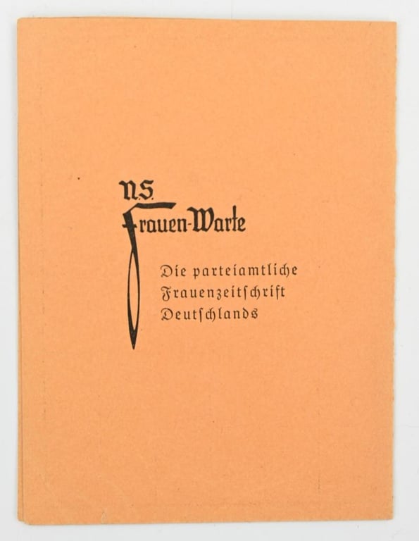 German NSF/NSDAP Document Set