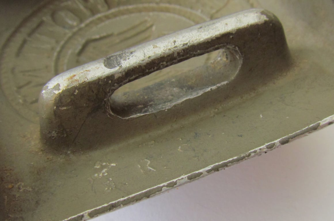 Very Early Wehrmacht Heer EM/NCO Aluminum Belt Buckle – 1936
