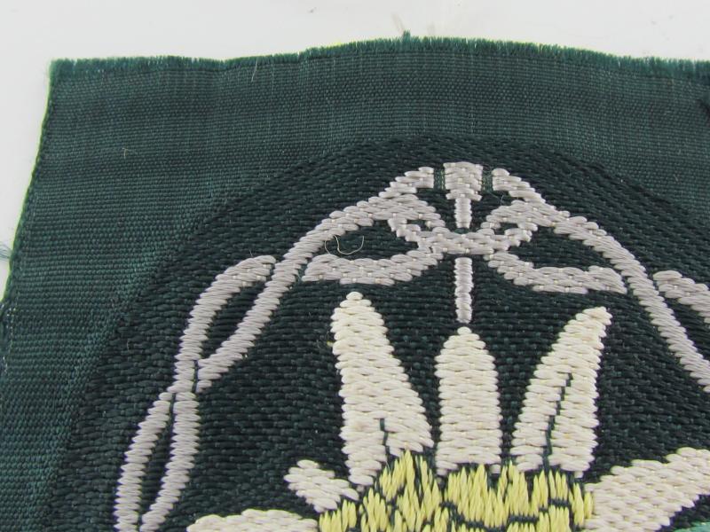 Wehrmacht Gebirgsjäger Edelweiss ‘BeVo’ sleeve badge