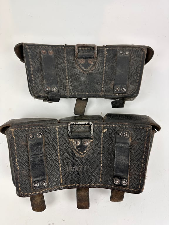 WW2 Orginal set k98 pouches Camo