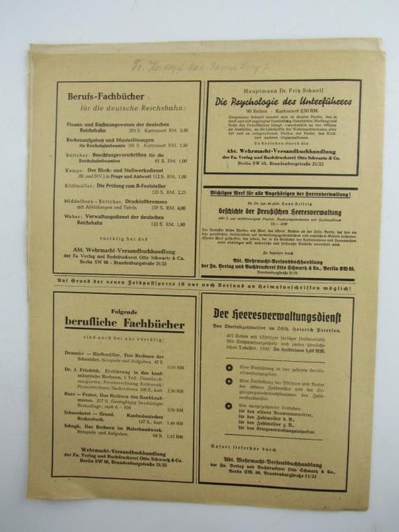 Fortbildung Magazine Nr 5 01-March 1943