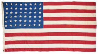 US WW2 48 Star Stars & Stripes National...