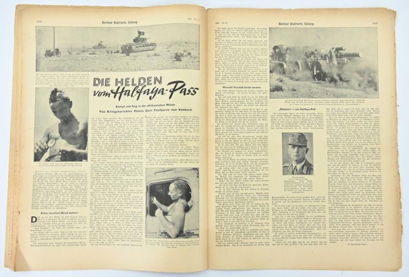 German Berliner Illustrierte Zeitung Newspaper October 1941