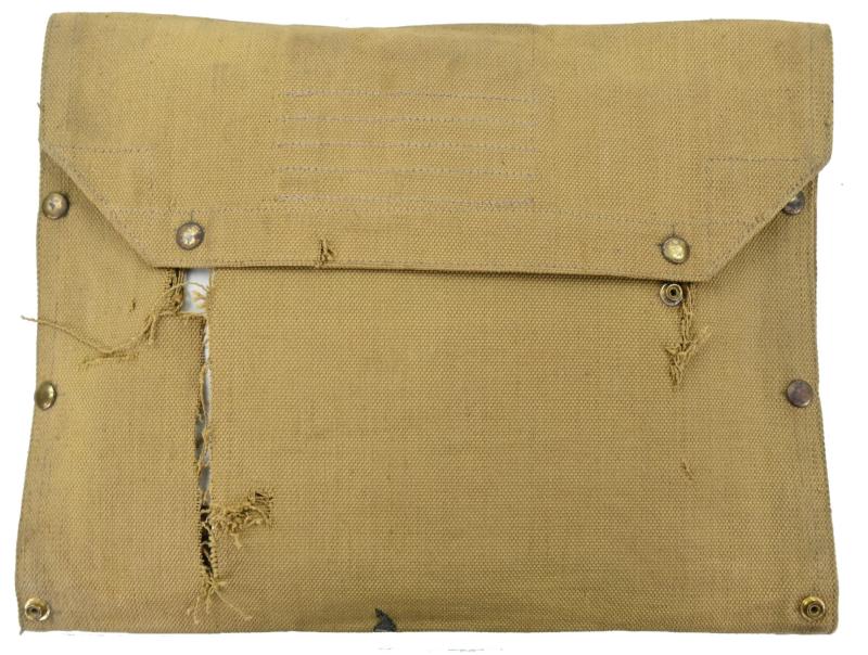 British WW2 Mapcase of Capt. Harris RASC