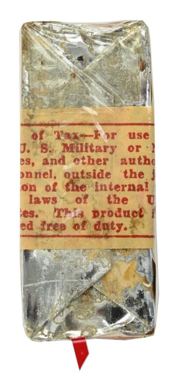 US WW2 Package of Lucky Strike Cigarets