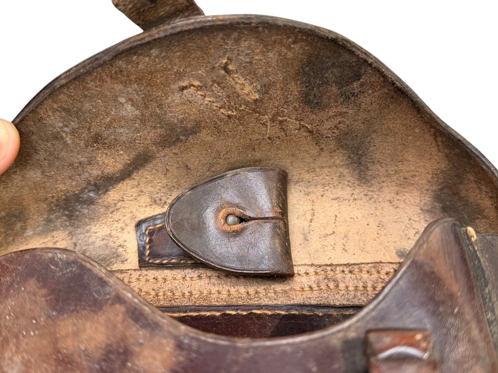Chocolate Brown P08 Leather Holster