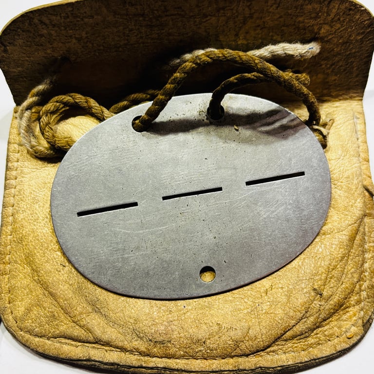 LW EKM Flieger Regiment 72 with leather pouch