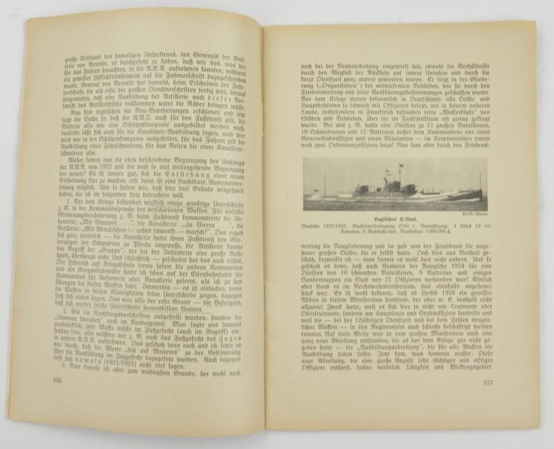 German WH Magazine 'Artilleristische Rundschau' 1936