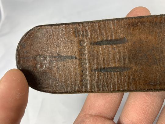 WH (Heer) Leather Combat Belt -1943-