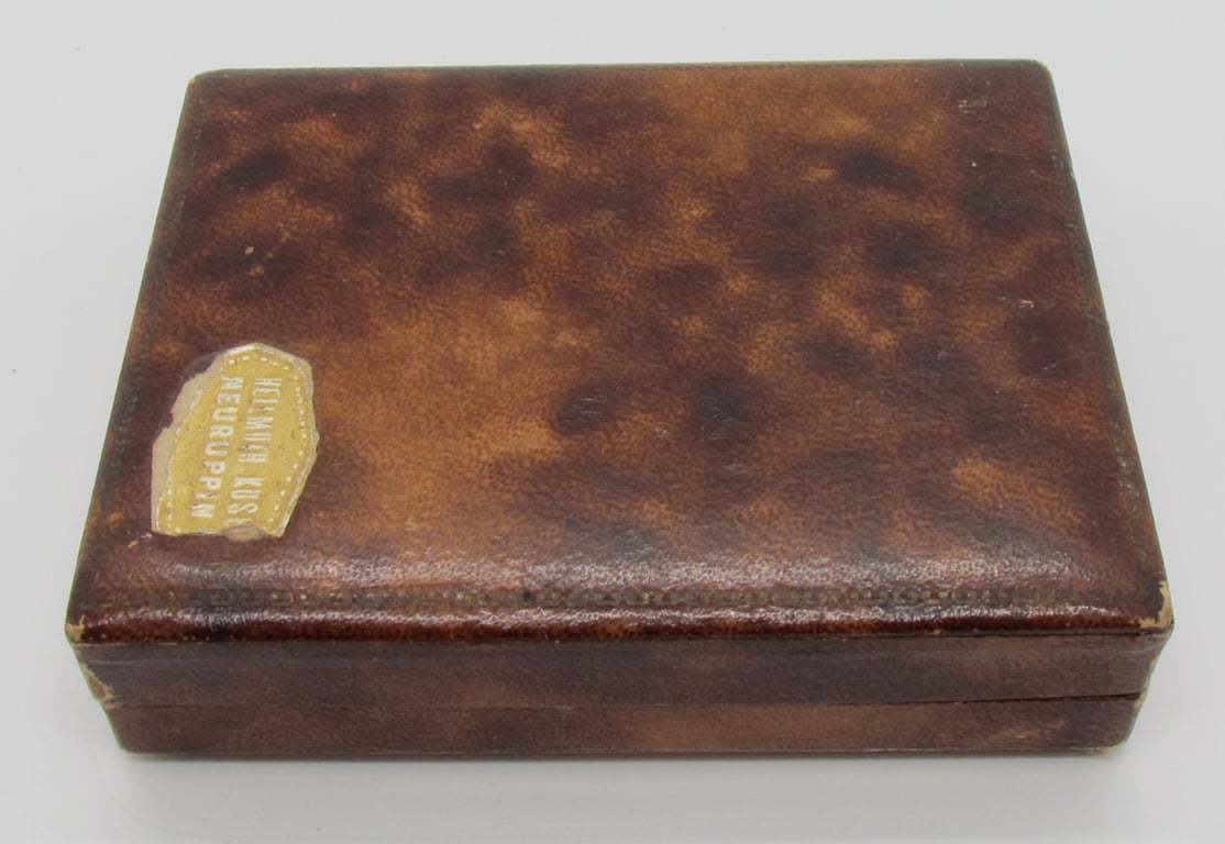 Watch box from the Alpina-Gruen watch factory