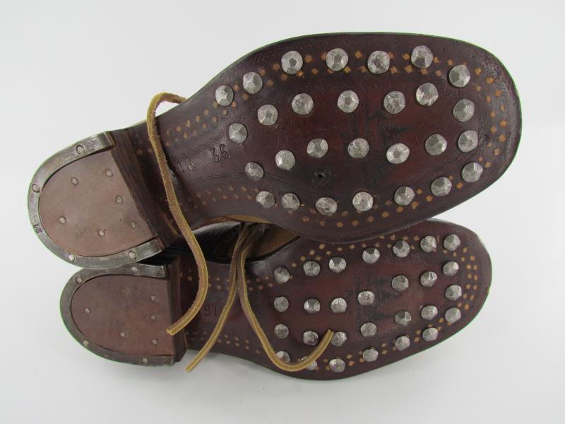 Hitler Youth / Jung Volk Shoes with hobnails