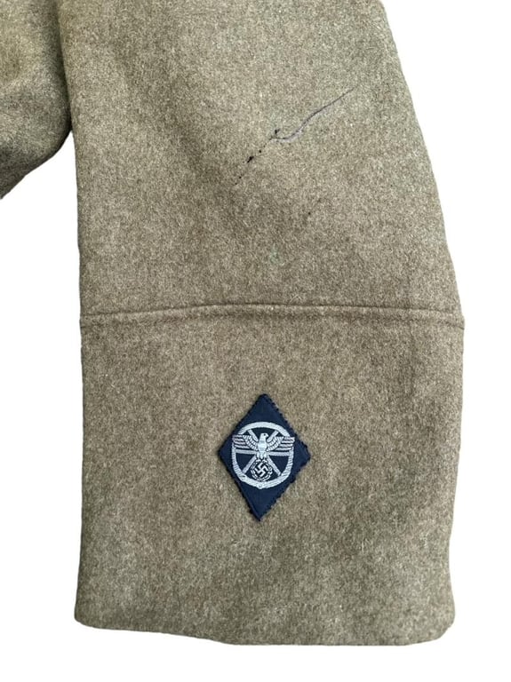 NSKK Greatcoat Complete with insignia....Rare