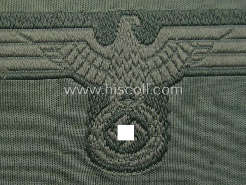 WH (Heeres) cap-eagle (ie. 'Schiffchenmützen-Adler für Manns. u. Uffz.')