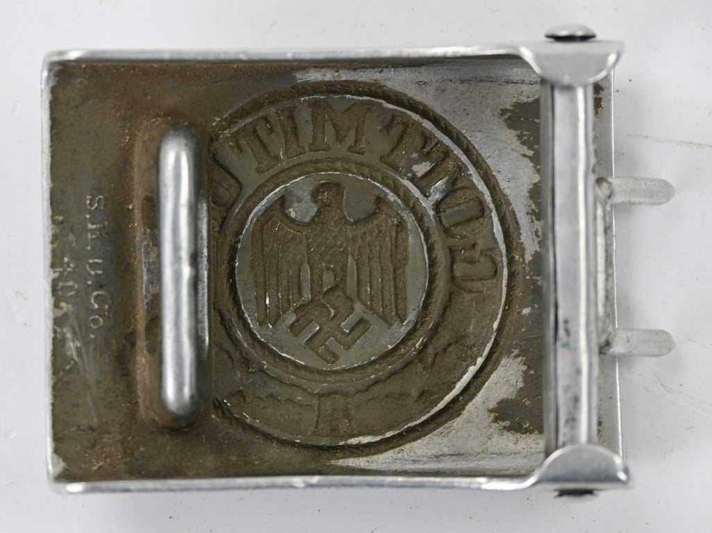German WH Combat Beltbuckle 1940