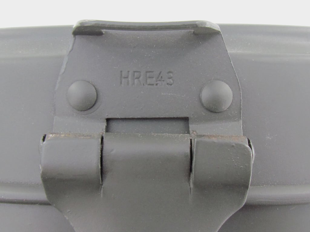 Wehrmacht M31 mess kit (“Kochgeschirr”) with factory “Ritter Aluminium” wrapping paper