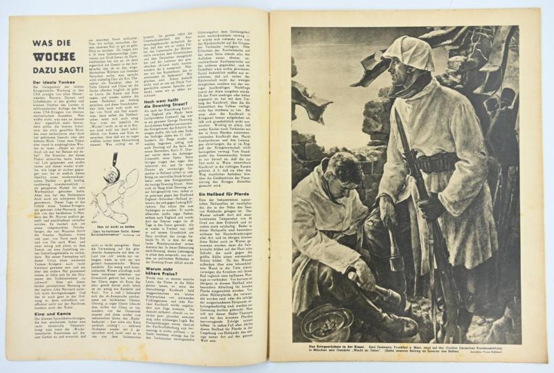 German Third Reich Magazine 'Die Woche' 1943