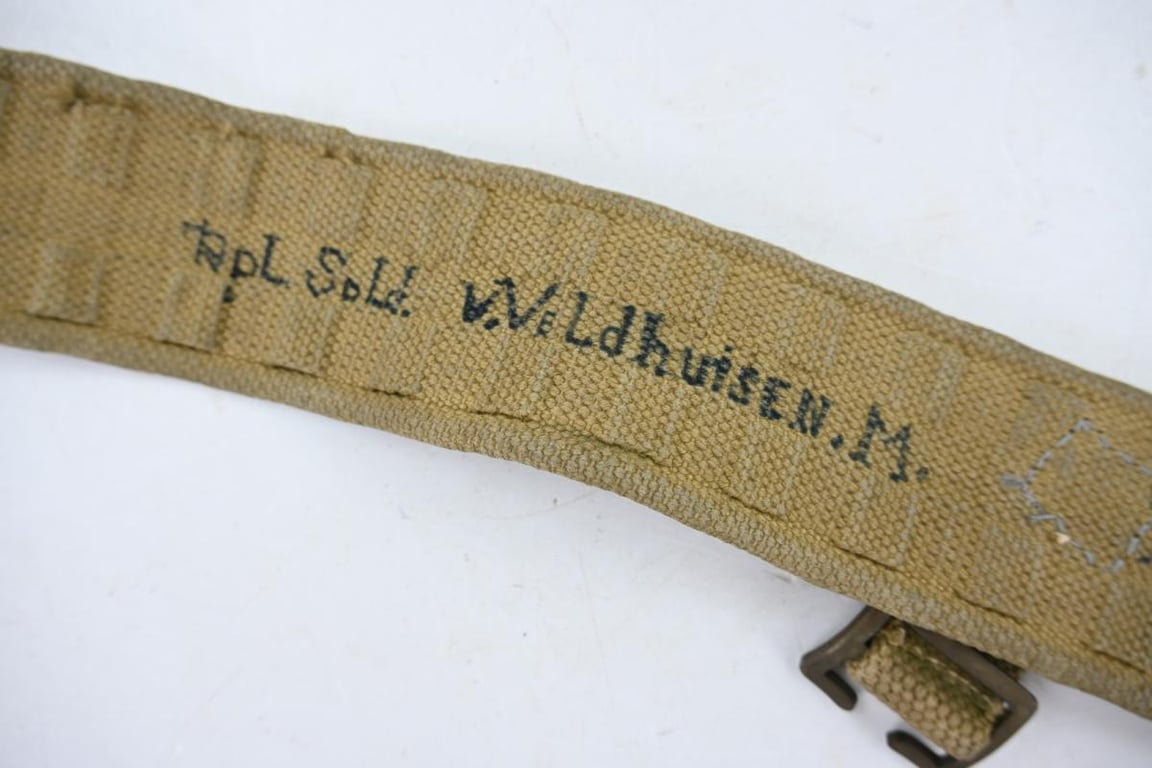 British WW2 Combat Belt