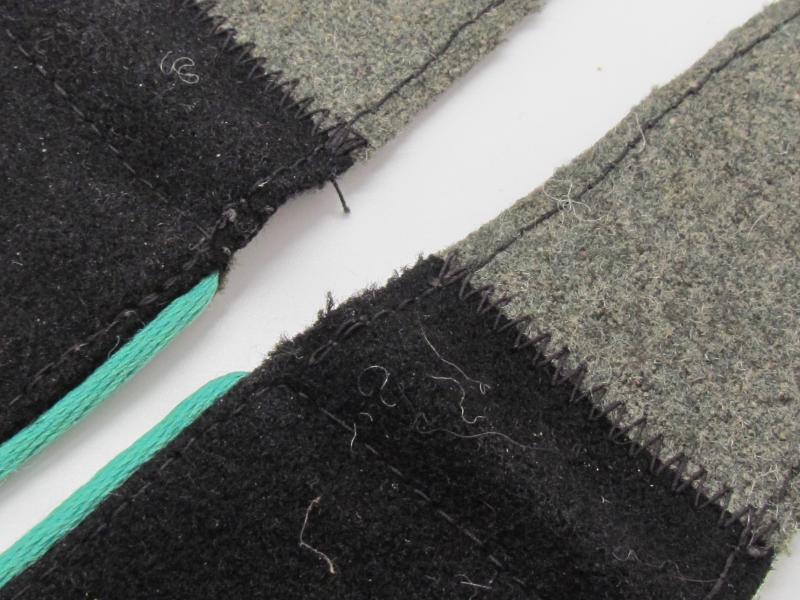 Waffen-SS mountain trooper ‘Gebirgsjäger’ EM/NCO Shoulder Boards