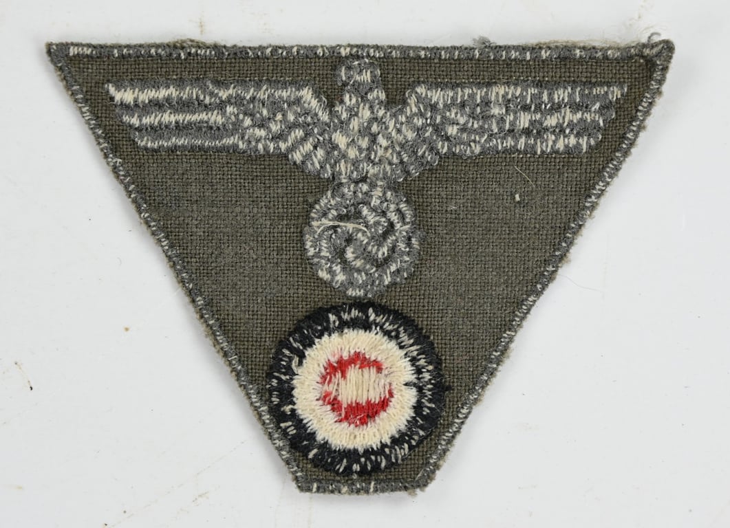 German WH Field Cap Badge