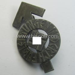 HJ- (ie. 'Hitlerjugend'-) sports-badge (or: 'HJ-Leistungsrune') of the...