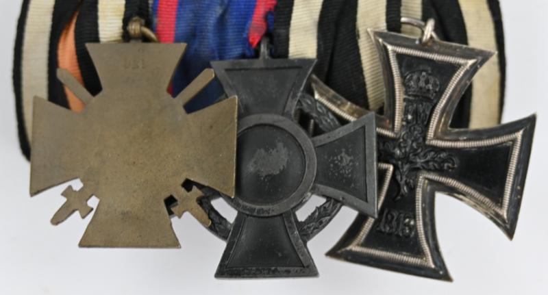 German WW2 3-Piece Medalbar