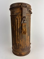 WW2 German Gasmask Canister in Camo Paint