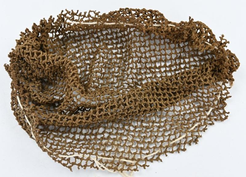 US WW2 British Made Brown M1 Helmet Net