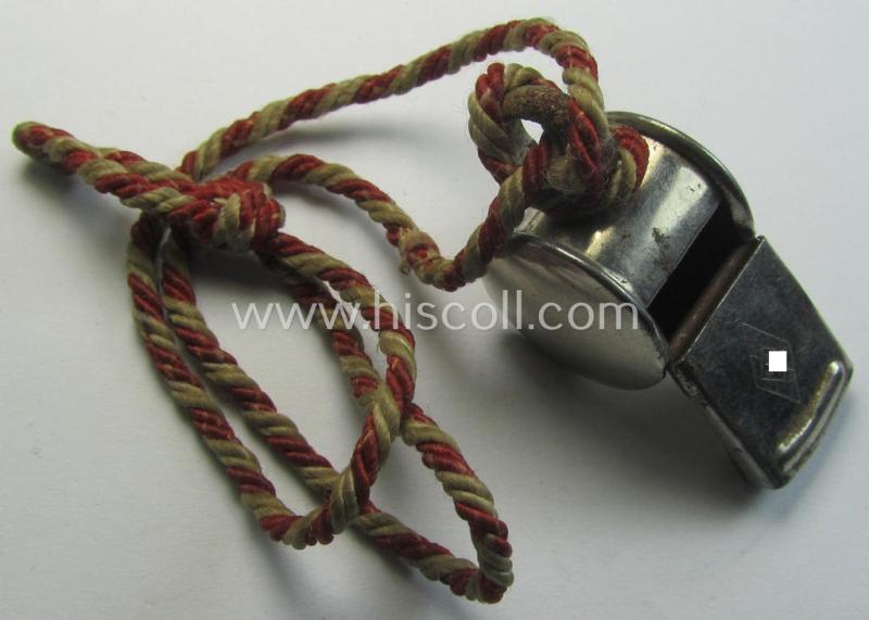 HJ- (ie. Hitlerjugend-) related flute (ie. 'Flöte') showing a  'HJ Raute'