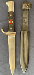 WW2 HITLER YOUTH KNIFE MY PUMA WITH MOTTO...