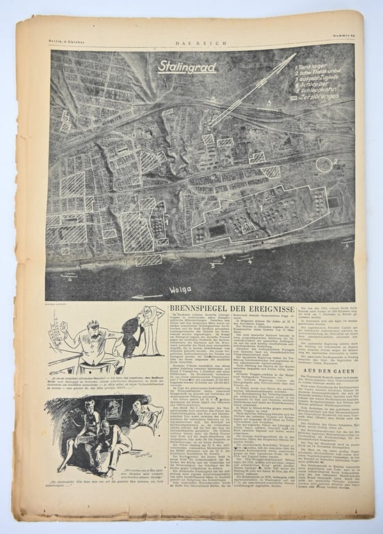 German Newspaper “Das Reich” October 1942