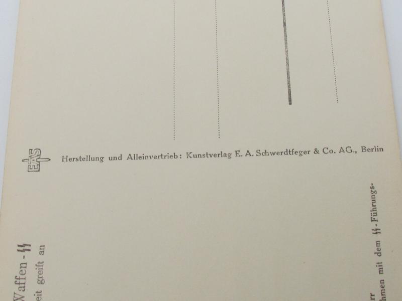 Postcard : Unsere Waffen-SS