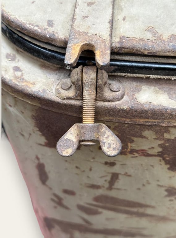 German Tan Food Container