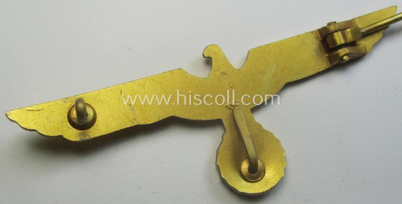 WH (KM) bright-golden-toned, light-weight- (ie. aluminium-) based breast-eagle ('Brustadler')