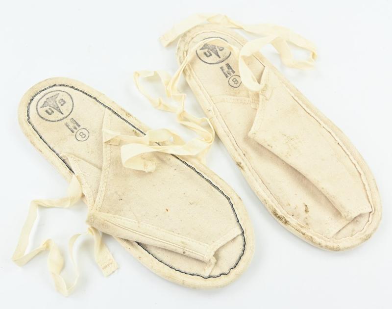 US WW2 Medical Hospital Slippers