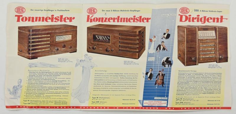 German Third Reich Period Radio Flyer 'Lorenz'
