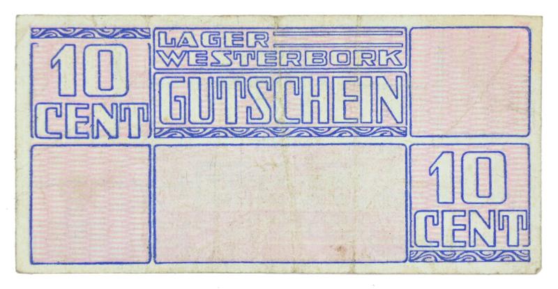 Dutch / German Camp Westerbork Banknote